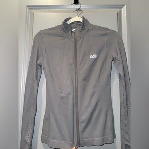 Mini Beast Gray Full-Zip Jacket